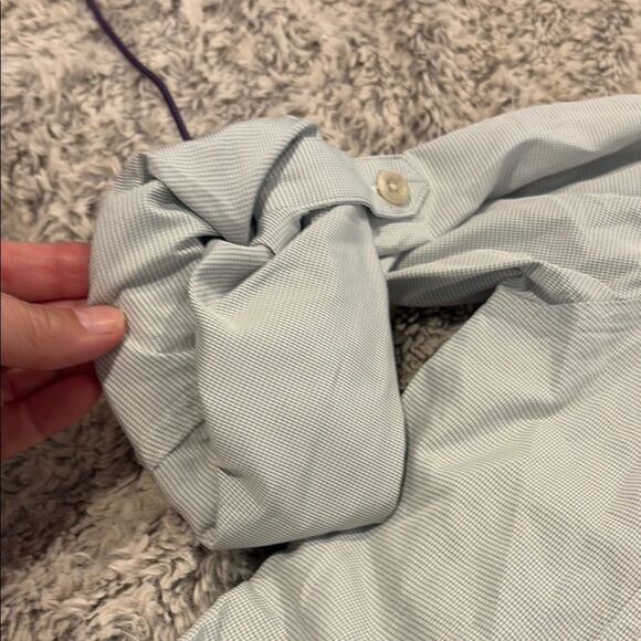Eddie Bauer guide Men's Light Blue Shirt - Picture 4 of 7
